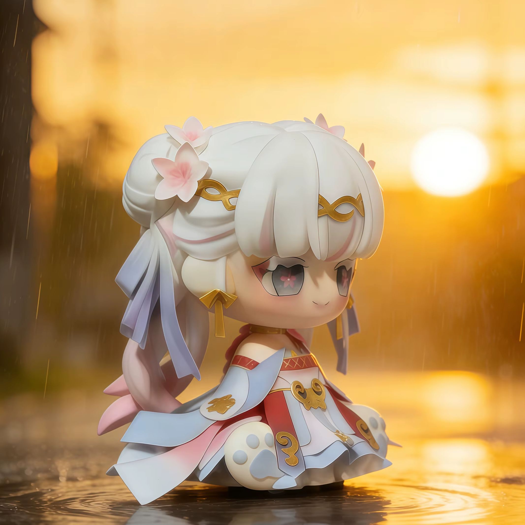 مجسم أنمي لطيف على طراز جينشي، - مراجعة Popular Anime Merchandise وسعره
