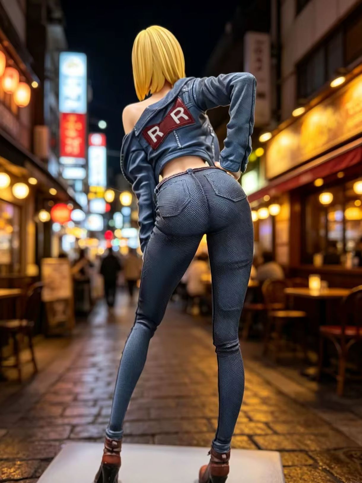 أندرويد 18 - تمثال أنمي دراغون - مراجعة Popular Anime Merchandise وسعره